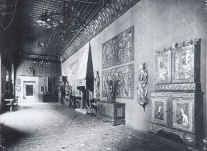 Una sala del museo nell'allestimento del 1929
