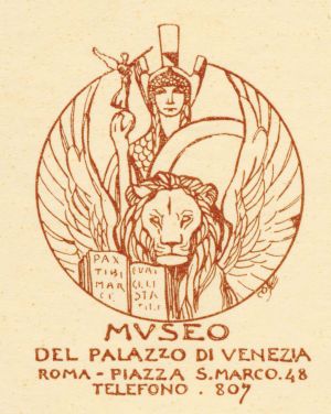 The first logo of the museum by Duilio Cambellotti